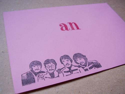 Briefpapier Beatles