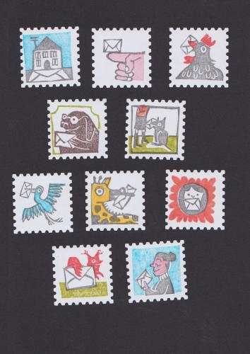 Set Briefmarken II