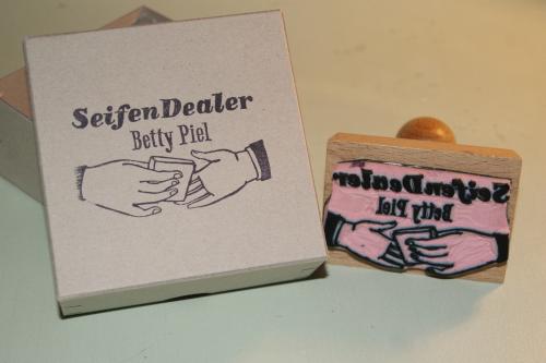 Stempel für Betty Piel, Seife