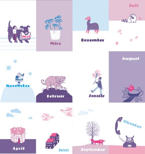 Überblick Monatsblätter Überblick Monatsblätter